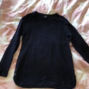 Talbots navy sweater XS